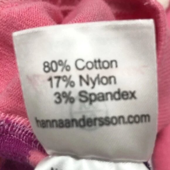 Hanna Andersson | Pink Tights with Stripes and Hearts Girls Size 3-4 - Picture 8 of 8